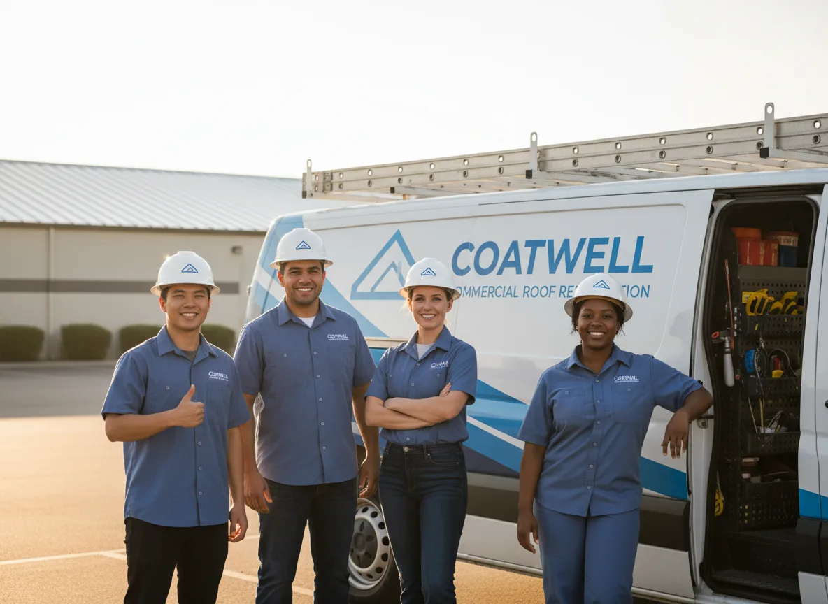 Commercial roof coating company in Markham, TX